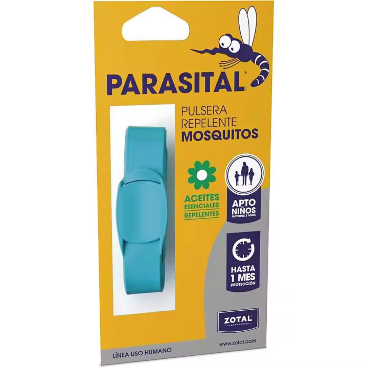PARASITAL PULSERA REPELENTE MOSQUITOS ZOTAL - 1