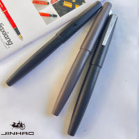Bolígrafo De Tinta De Carbono JINHAO 80 Serie Fibra De Carbono Plata/Ceniza Clip Iridio Para Escritura Tipo Estándar Nib 0.3mm - details 2