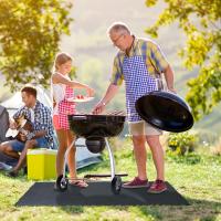 Alfombra De Barbacoa Resistente a Altas Temperaturas Para Exterior Tapete Fireproof Reutilizable Para Pote De Fuego Fácil De Limpieza Accesorio De Barbacoa - details 3