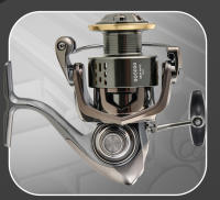 Carrete De Pesca DEUKIO Serie 5000 5.2:1 Potencia Máxima De Arrastre 22lbs Engranaje De Aluminio Carrete De Pesca Para Agua Dulce Con Alarma - details 14
