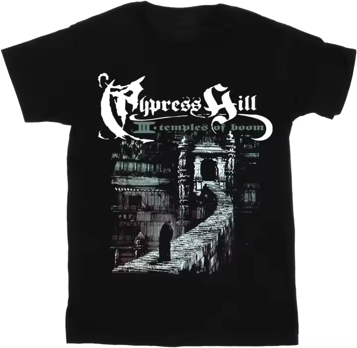 Camiseta de ciprés Hill para hombre, camisa de los templos de Boom - 1