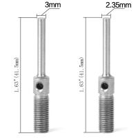 Adaptador De Rosca Sin Llave STONEGO 1PC 0.3-3.4mm Convertidor De Broca Con Rosca Redonda De 2.35mm/3.0mm - Cambio Rápido De 1/4 Pulgada - details 2