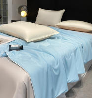 Edredón De Tela Tejida Fresco Y Frío Para Dormir En Verano Edredón Suave Y Espeso Para Adultos Uso Doméstico Y Hotel - details 3