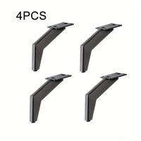Pies De Metal Negro Para Muebles Accesorios De Sofá Piezas De Hierro Y Acero Para Armario Pies De Televisor Pie De Sofá - details 4