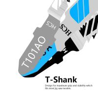 XCAN Hojas De Sierra De Tijera 48/60 Piezas T-Shank Para Corte De Madera Acero HCS T118A T118B T101AO T101B T101BR T144D T244D Para DIY En El Hogar - details 0