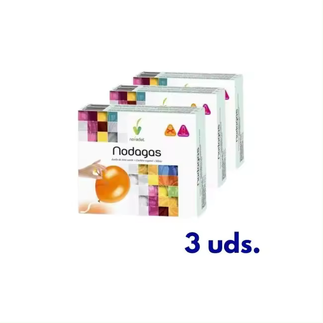 Novadiet Pack 3 Nodagas - Hierbas y Medicina Tradicional - 48 Cap - 1