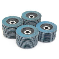 10pcs Discos De Plegado 125mm Para Mèrquica Herramienta Abrosiva Disco De Pulido 40/60/80/120 Para Eliminación De Residuos En Angulo Con Broca - details 4