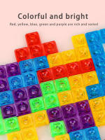 Juguetes Iluminadores Para Niños Bloques Inteligentes Versátiles Tetris Juegos De Mesa De Rompecabezas Tablero De Juegos Para Niños Entre 6 Y 12 Años Material De Plástico ABS - details 3