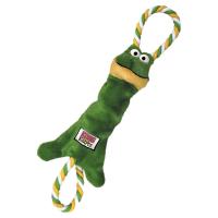 KONG Tugger Knots rana de peluche con sonido para perros S/M - details 1