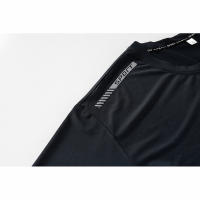 Camiseta De Talla Grande Para Hombres plus Size 110-175kg Pack De 1/3 Transpirable Secado Rápido Tees Casual Cuello Redondo Manga Corta Deporte - details 4