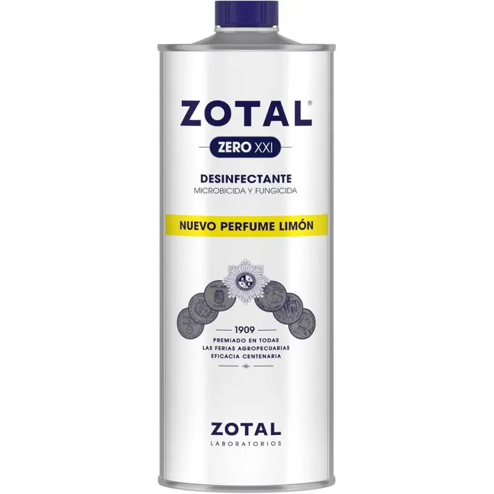 Zotal Laboratorios Desinfectante Microbicida ZOTAL ZERO 1L con Oolor a Limón - 1