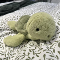 Muñeco De Peluche Tortuga Jelly Cat 28cm Juguete Creativo Para Compañía Simulación De Mascota Para Niños Regalo De Vacaciones - details 7