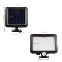 Juego de 2 Luces Solares para Exterior, 56 LED con sensor de movimiento, resistente a Agua Ip65, Ángulo de iluminación de 120 °, aplicación solar para Jardín con Cable de 16,5 m - details 0
