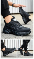Zapatos De Seguridad Para Hombre Ligeros Y Protegentes Zapatillas De Trabajo Transpirables Antipinchazos Sin Metal En La Punta - details 15