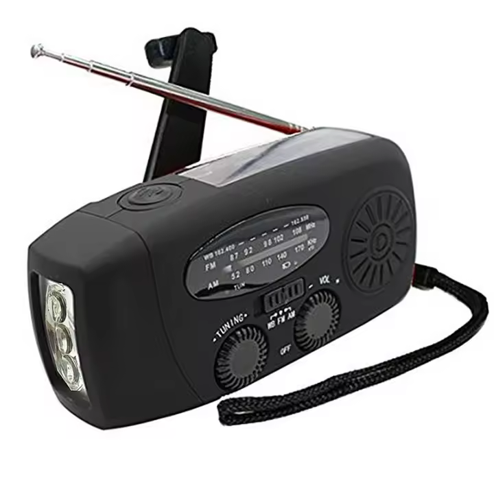 Radio DE EMERGENCIA Preparación PARA LA guerraRadio múltiples with manivelaRadio solar portáil para Exterior - 1