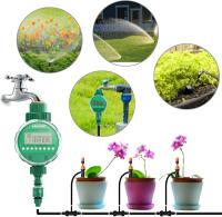 Temporizador de agua 3/4 "19mm Temporizador de riego automático con pantalla LCD 1m - 9h 59m Temporizador de agua digital Riego automático para jardín Invernadero Planta Hierba - details 2