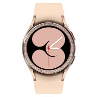Carcasa De Protección Para Samsung Galaxy Watch4 5 6 7 Con Borde Decorativo De Diamante Accesorios De Bumper Metálico Para Reloj - details 12