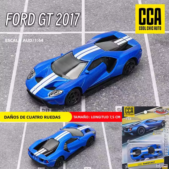 Modelo De Coche Estático CCA MSZ 1:64 TOYOTA LAND CRUISER De Aleación De Latón Para Colección Juguete De Automóvil De Escala - 1