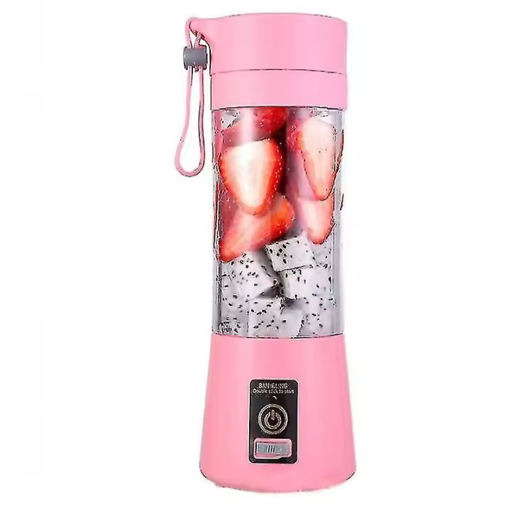 Licuadora Smoothie Maker, Licuadora Personal With 6 Cuchillas De Aero Inoxidizable, Licuadora Exprimidor Portátil With Usb - 1