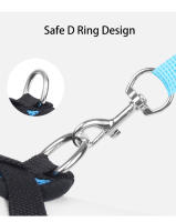 Harnés De Vests Para Perros Estilo Chaleco Collar De Tela Malla Transpirable Reflectante Para Paseos Con Línea De Ancoraje Apto Para Bulldog Y Otros Cachorros - details 5