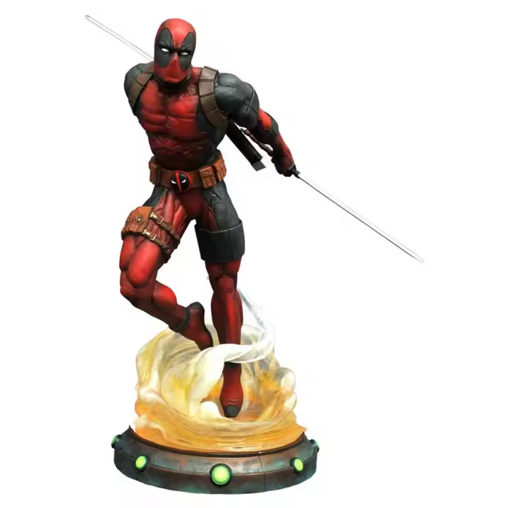 Grupo Erik Figura Deadpool Diamond Collection Gallery Marvel PVC - Alta Calidad - 1