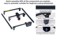 Máquina de grabado láser DIMIFUN DM6 B6 6W / B12 12W, protección ocular, precisión de 0.01 mm, punto de 0.06 mm, velocidad de 12000 mm/min, 330*330 mm USB/APP/Online/TF - Enchufe UE - details 11