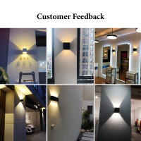 Lámpara De Pared LED Impermeable IP65 6W/12W Para Exterior Y Interior Iluminación De Jardín Patio Puerta Y Decoración De Dormitorio Sala De Estar - details 5