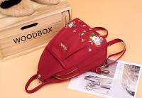 Mochila Pequeña De Encaje Estilo Sencillo Para Mujer Bolsa De Hombro Casual Mochila De Viaje Oxford Bolsa De Pecho - details 6