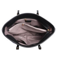 Bolsos de Mujer, Universidad Mujer,Grande para Portatil 15,6 Pulgadas, Tote Shopper,de Hombre, Cuero Impermeable Negro - details 2
