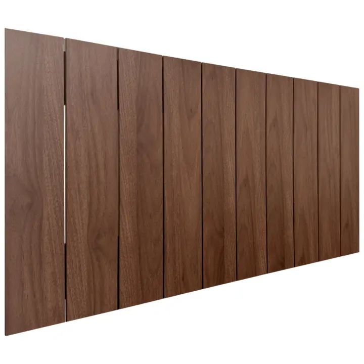 DHOME Cabecero de Madera reciclada DM Estilo Palet Vertical - 1