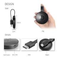VIKEFON 1080P G2 Dongle Miracast Portátil Compatible Con TV Android iOS MiraScreen Display Anycast Wifi HDMI Reflejar Pantalla - details 9