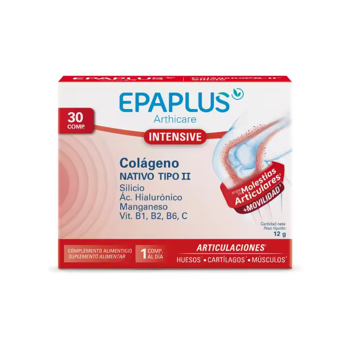 Epaplus arthicare intensive colágeno nativo tipo 2  30 comprimidos - 1