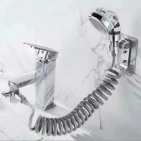 Divertor De Grifo Portátil 1pc Para Baño Y Cocina Adaptador De Ducha Ajustable Set De Divertor De Grifo - details 2
