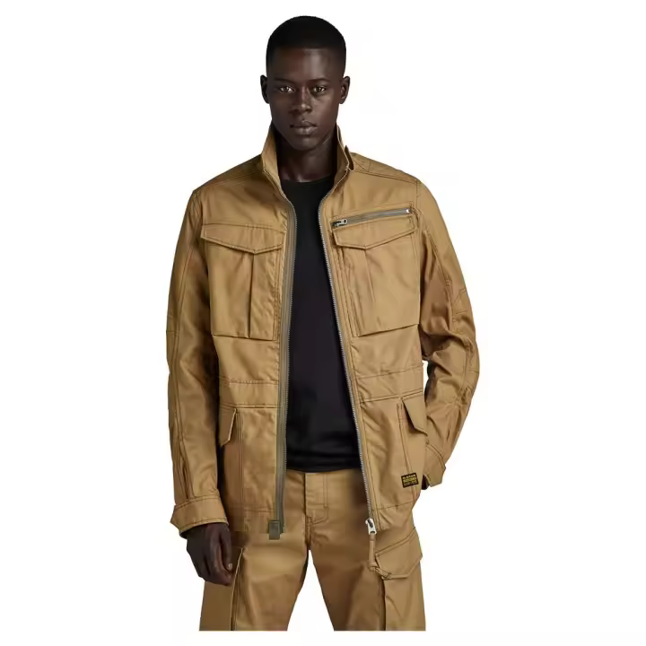 Ropa hombre Chaquetas G-star Chaqueta Rovic Marrón - 1