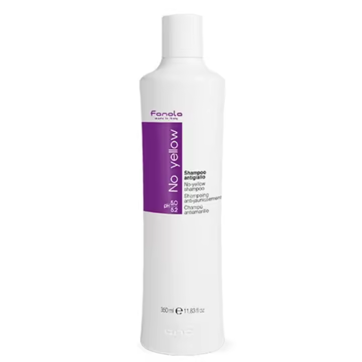 Fanola Champú Sin Amarillo para Cabello Gris y Rubio 350 Ml - 1