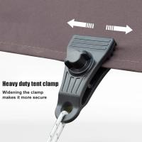 Clips De Tarp Para Cubierta De Piscina Y Tienda De Campaña Gruesos Y Con Agarre Fuerte Para Awnings Canopias Y Camping Al Aire Libre - details 3