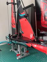 Bloques De Construcción Técnica Emirates Team New Zealand AC75 Yate Juguetes Para Niños Niño 962 Piezas Modelo De Barco MOC - details 1