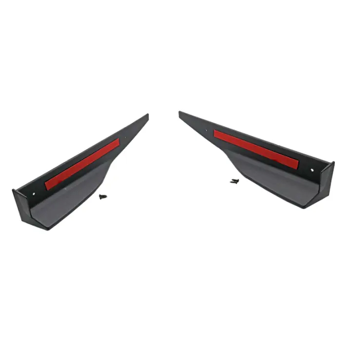 Spoiler De Esquina Para Ford Mustang Roush 2015+ Adorno De Bumper ABS Plástico DVLTS Compatible Con Shelby Aire Wind Knife - 1