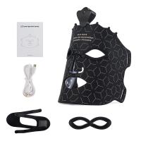 Máscara Facial De Silicona LED 3D Con Terapia De Luz Roja Para Belleza Y Cuidado De La Piel 7 Colores Reparación Y Blanchimente Sin Cable - details 20