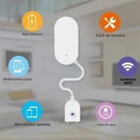Sensor De Fuga De Agua Zigbee Tuya Detector De Humedad Para Casa Inteligente Compatible Con Smart Life Y Tuya Smart - details 1