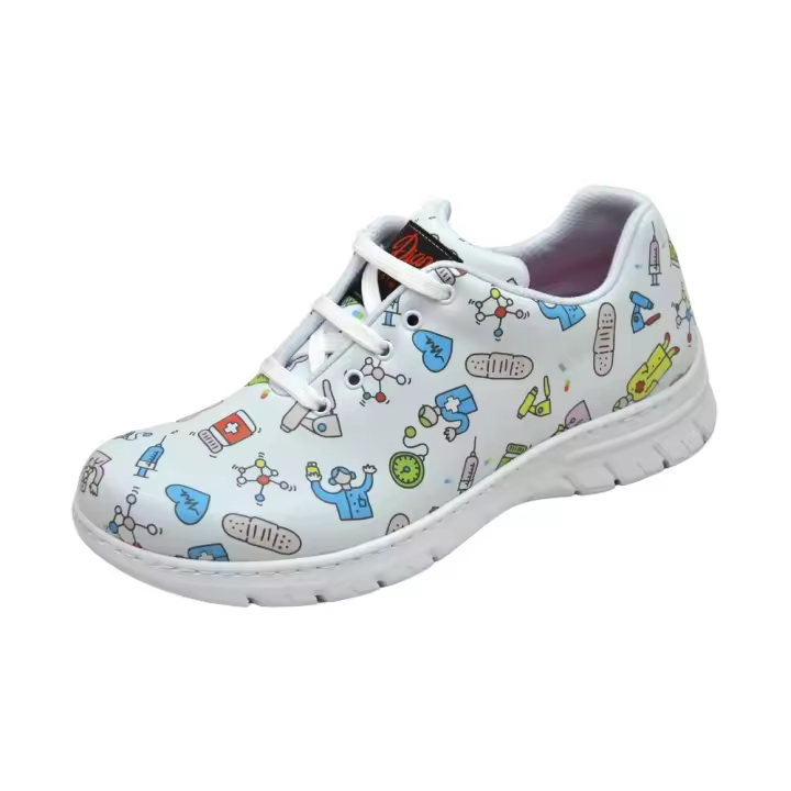 Shoes Laboral marca Dian para mujer en color blanco - 1
