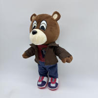 Muñeco De Peluche Kanye 30CM De Alta Calidad Juguete Suave Para Niños Regalo De Cumpleaños Dibujito Famoso Peluche Unisex - details 14