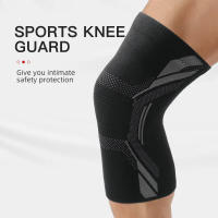 1Pc Protección De Rodilla En Tela Tejida De Nylon Para Deportes Running Ciclismo Baloncesto Saltar Cordón Calentador Antigolpes Y Protección Contra El Frío - details 0