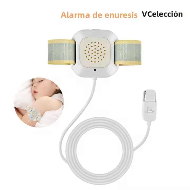 Alarma De Enuresis Con Sonido Fuerte Luz Brillante Y Vibración Fuerte Herramientas De Entrenamiento De Incontinencia Urinaria Para Niños - 1