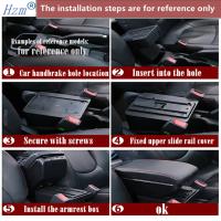 Caja De Reposabrazos Para Opel Astra H 2004-2014 Caja De Almacenamiento Accesorios De Retrofits Para Interior Material De Cuero / Plástico ABS - details 20