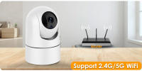 Monitor De Bebé WiFi 5G Cámara De Seguridad HD 1080P Con Seguimiento Automático Audio Bidireccional Mini Cámara Para Niños Doméstica Alexa - details 5