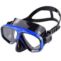 Máscara De Snorkel Antigolpes Con Visera Ajustable Para Natación Y Diving Lentes De Vidrio Templado Y Perno De Silicona Amplio Campo De Visión Cubre Nariz - details 6