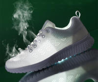 Nuevas Zapatillas De Mujer Casual Transpirables Moda Zapatos Deportivos Planos De Malla Blanco Tenis Feminino Deportivos Para Damas - details 3