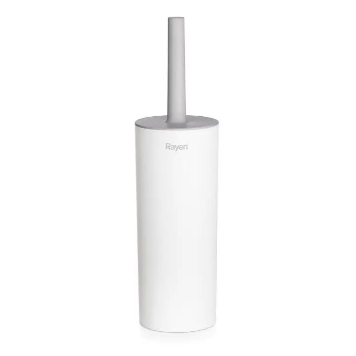 Rayen  Papelera para Baño  Capacidad de 9 litros  Blanco  Con Tapa   22 x 16 x 33 cm - 1