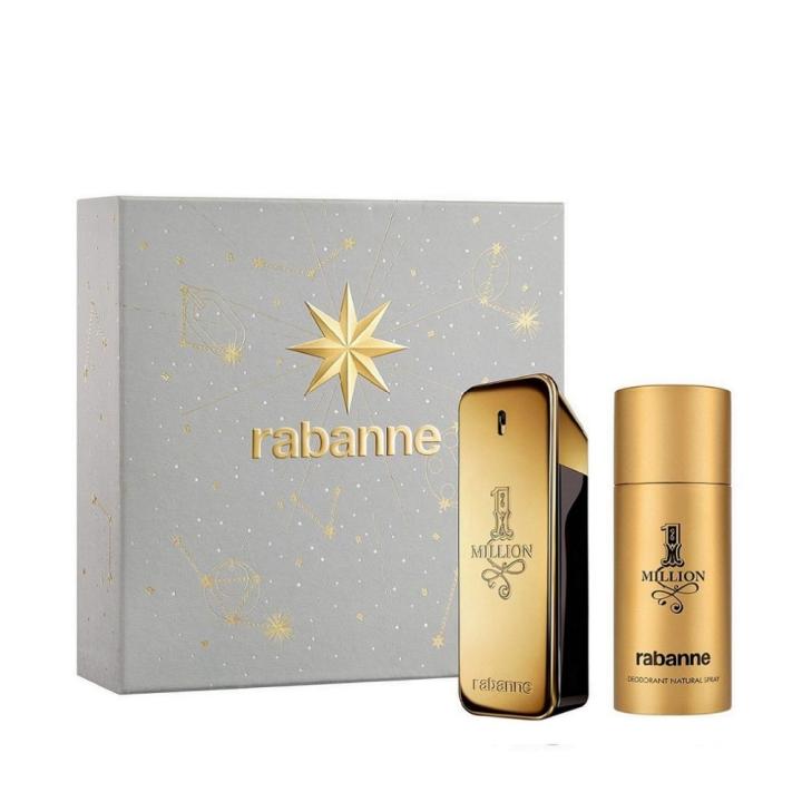Paco Rabanne - 1 Million Set Regalo hombre Eau de Toilette 100 ml + Desodorante Espray 150 ml | Estuche regalo hombre… — oferta en Miravia